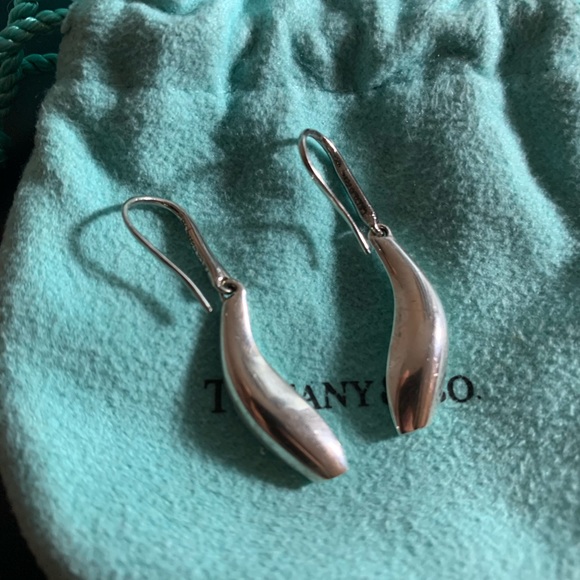 Tiffany & Co Frank Gehry Fish Earrings - Picture 2 of 4